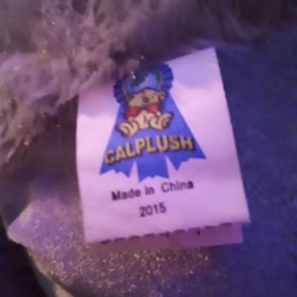 Racoon plush toy